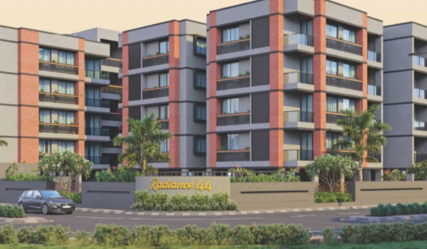 3 BHK Apartment in Gandhinagar