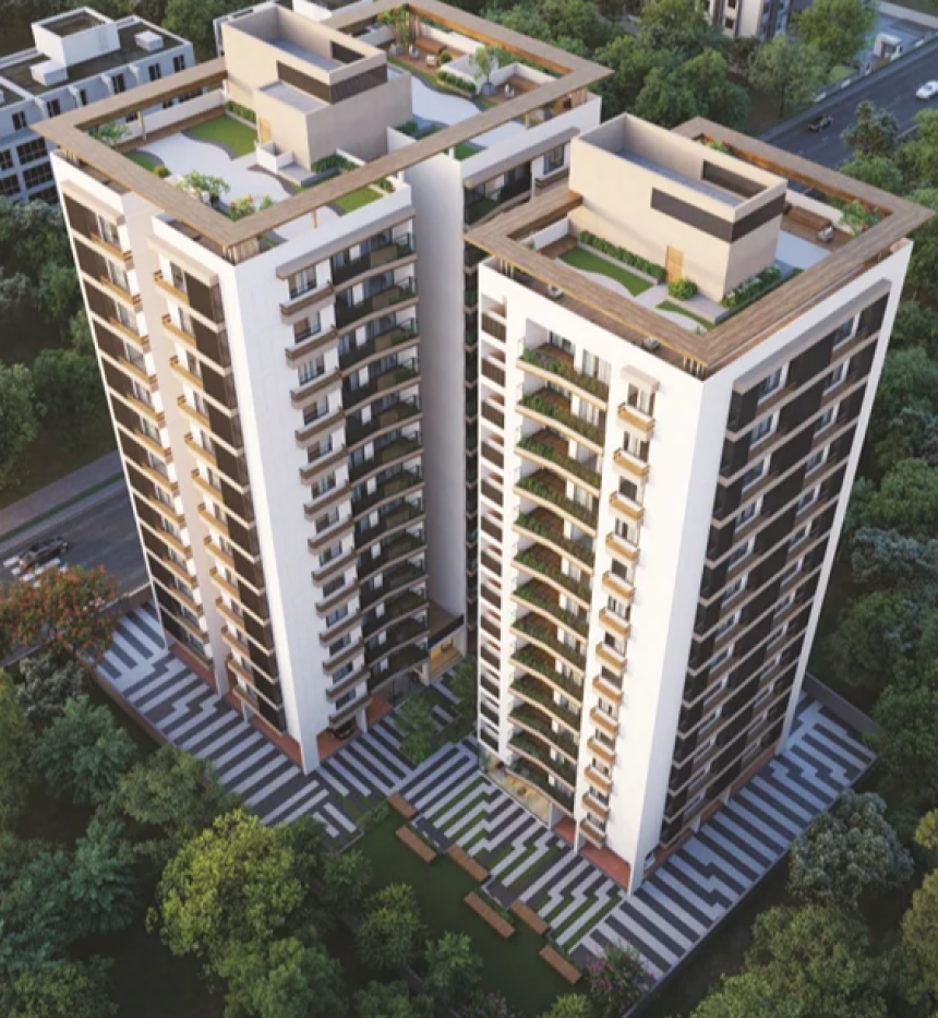 3 BHK Apartment in Gandhinagar