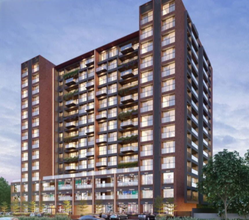 3 BHK Apartments, Shops and Showrooms in Gandhinagar