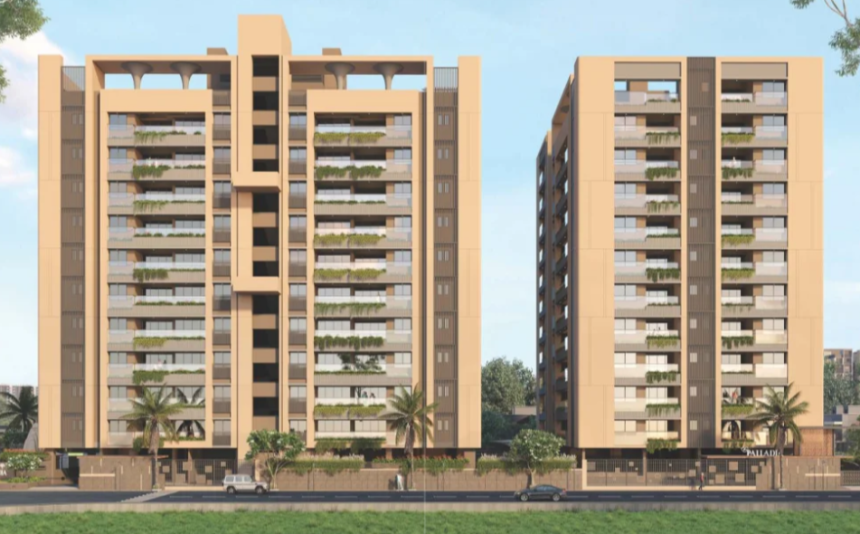 4 BHK Flats and 5 BHK Penthouse in Gandhinagar