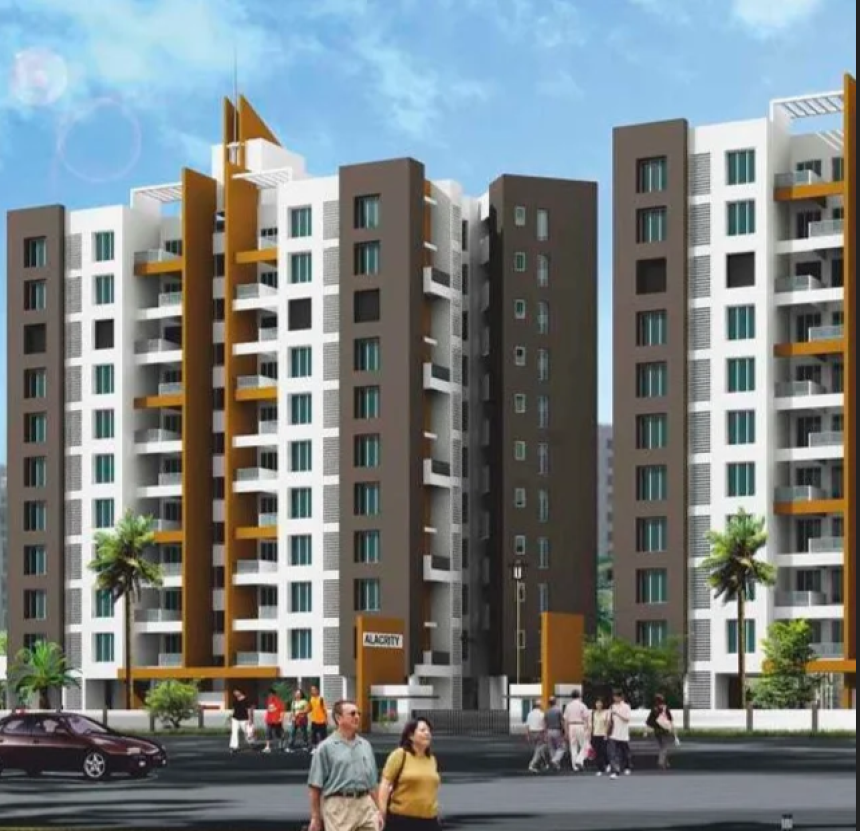 Redefine Modern City Life with BU Bhandari Alacrity, 2 & 3 BHK Apartments Near Mercedes Benz Showroom, Pune