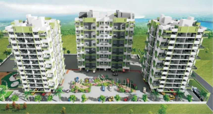 Embrace Contemporary Living Spaces with Raskar Green Square Wing B – 2 BHK Apartment in the Heart of Pimpri Chinchwad, Pune