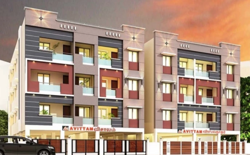 Avittam Viswanathar – Stylish 2 & 3 BHK Apartments in Chennai for Modern Urban Living