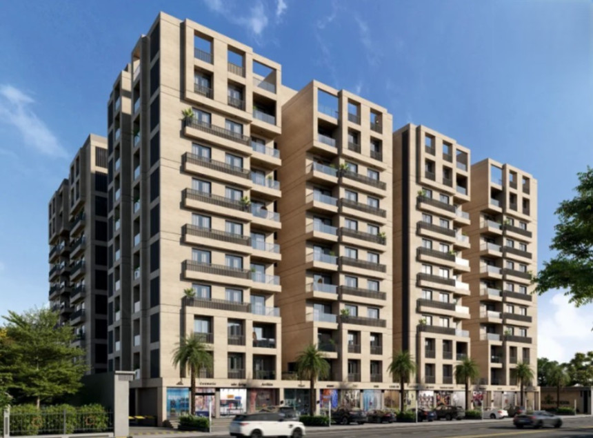 Courtyard 126 – Luxurious 3 BHK Flats, Shops, and Showrooms in Baroda