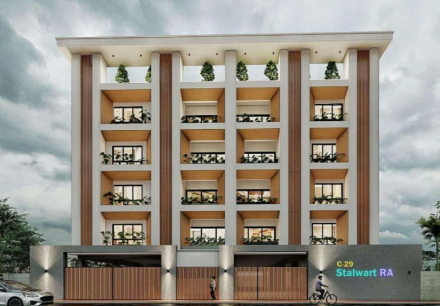 3 BHK Apartment BJB Nagar