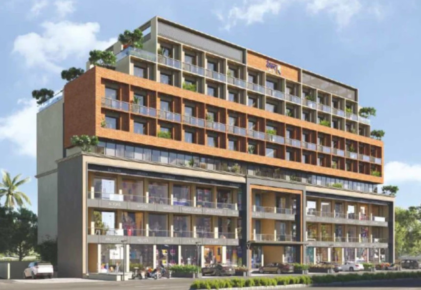 🏢 Ishwara Capitol – Premium Shops, Showrooms, and Offices in Baroda