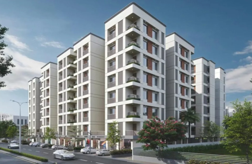 Darshanam Crest – 3 BHK Luxurious Apartments, Shops, and Showrooms in Baroda