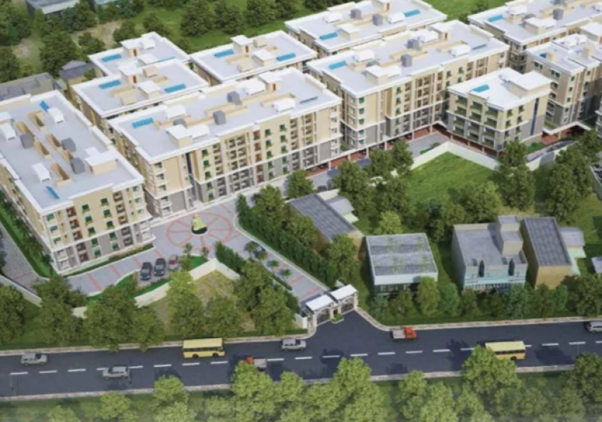 1, 2 and 3 BHK Apartments Jharapada