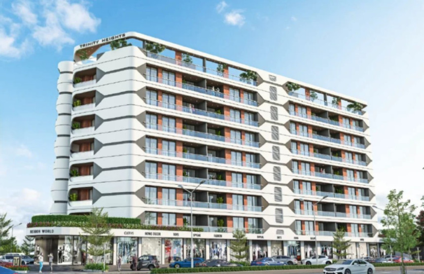 3 BHK XXL flats and Commercial Shops