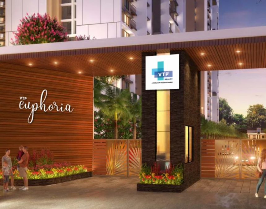 Experience Modern Urban Living with 1 & 2 BHK Homes at VTP Euphoria Phase 1 in the Thriving Manjari Khurd Area of Pune
