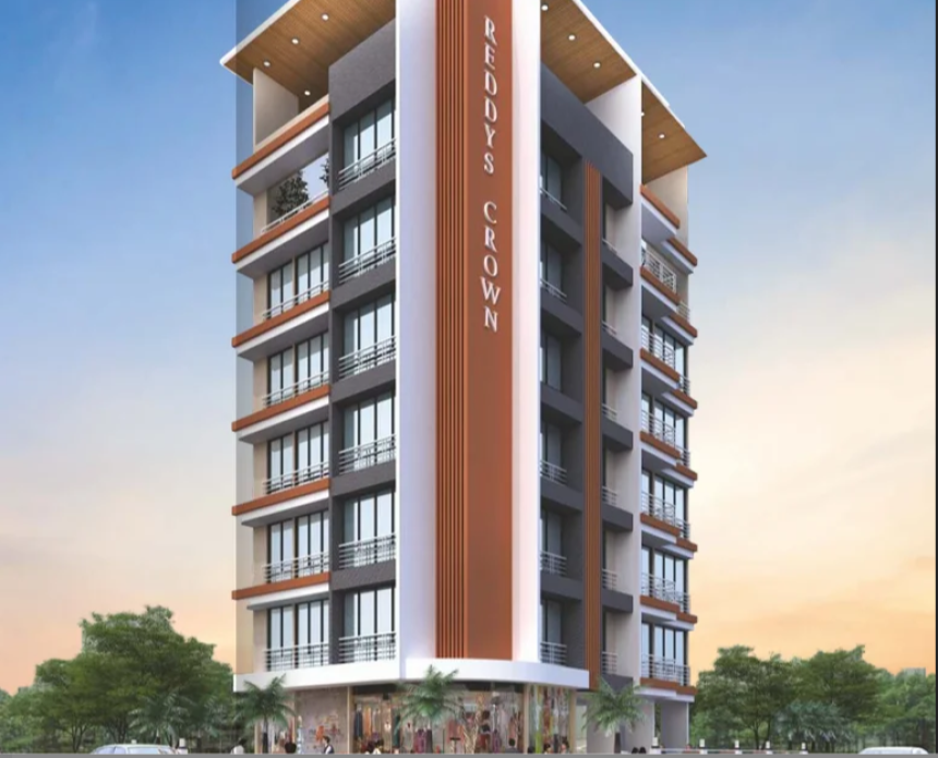 Enjoy Practical Yet Stylish 1 BHK Residences at the Modern Residential Address Reddys Crown in Ulwe, Navi Mumbai