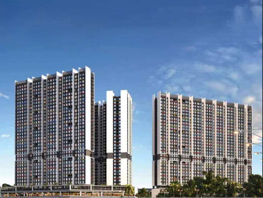 Experience Modern Urban Living with 1 RK, 1, 2 & 3 BHK Apartments at Haware My First Home Shil Phata Phase 2 Bldg 1, Shil Phata, Beyond Thane, Navi Mumbai