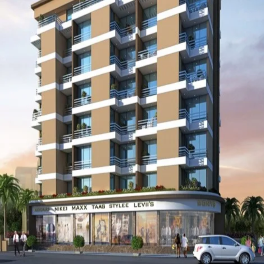 Choose Functional Comfort with a Smartly Designed 1 BHK Apartment at Saphire Oriel, Located in Karanjade, Navi Mumbai