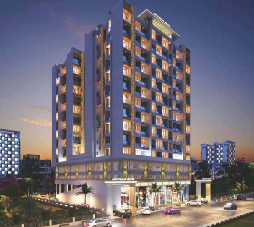 S G Ashtavinayak Miracle – Modern 1 & 2 BHK Apartments with Thoughtful Layouts in Pushpak Dapoli, Navi Mumbai