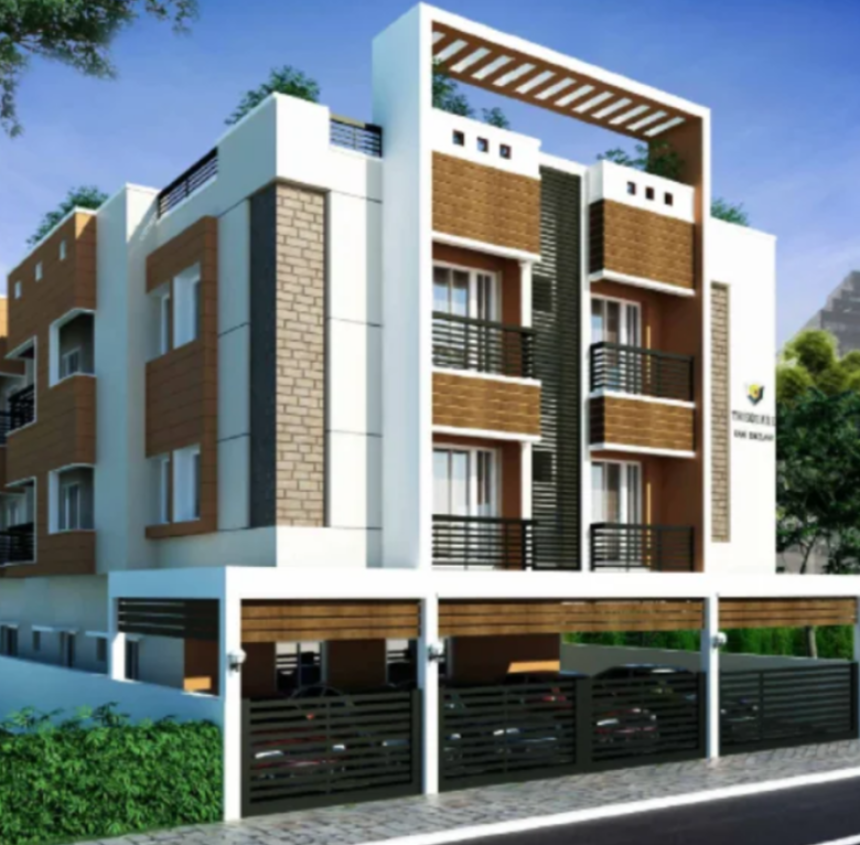 Trisquare Ram Enclave – Contemporary 2 BHK Living on Mahapupalayam Road