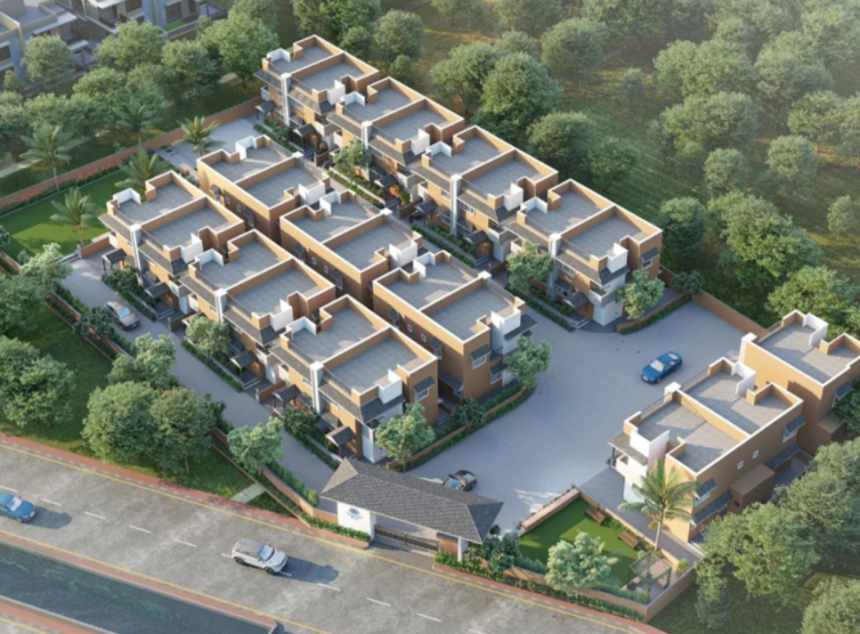 Vrundavan Villa – Elegant 3 BHK Luxury Bungalows at a Prime Malpur Road Location