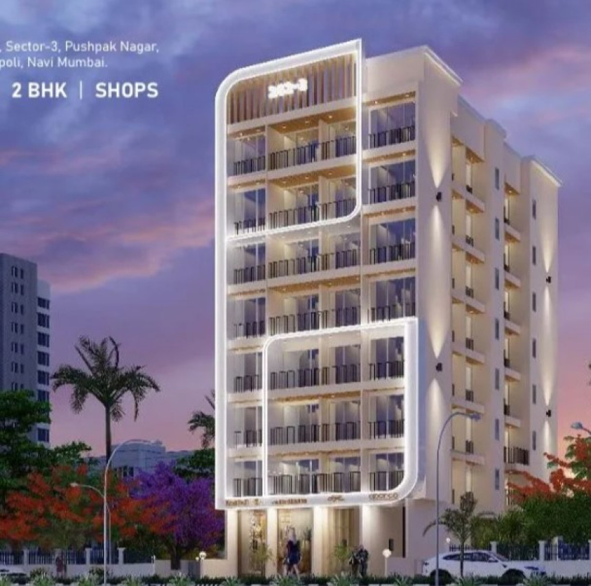 Sharda Infragate Palace – Smart 1 RK, 1 & 2 BHK Apartments in Navi Mumbai for Modern Urban Living