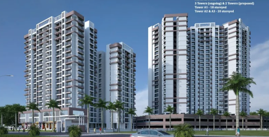 National Trinity Paradise Phase 1 – Premium 1 & 2 BHK Apartments in Navi Mumbai for Modern Urban Living