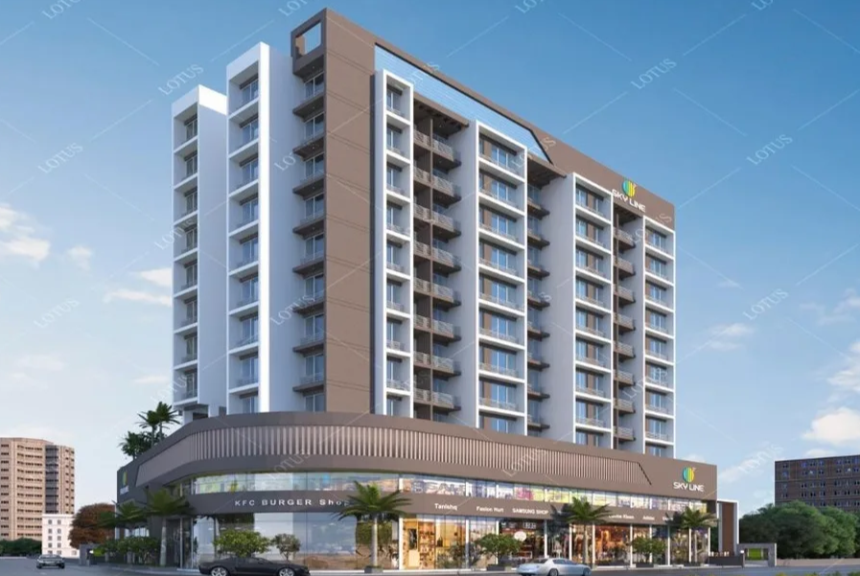 Skyline: Spacious 1 and 2 BHK Apartments in Navi Mumbai for Comfortable Living