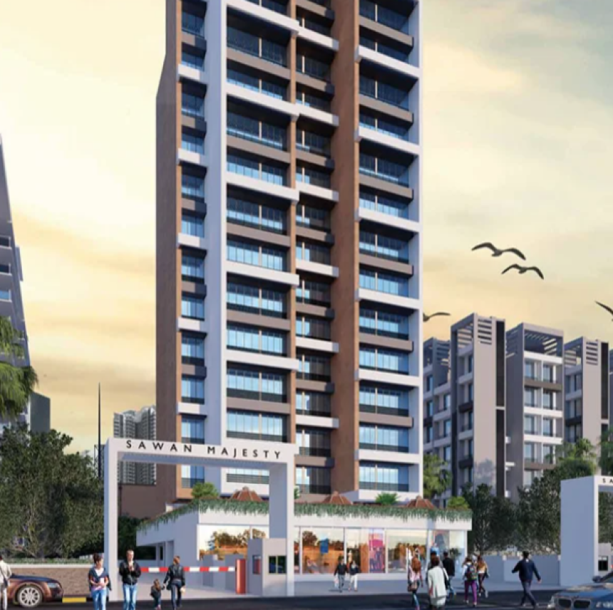 Shree Sawan Majesty – Elegant 1 & 2 BHK Apartments in Navi Mumbai